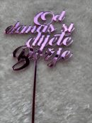 Topper za krštenje "Od danas si dijete Božje"