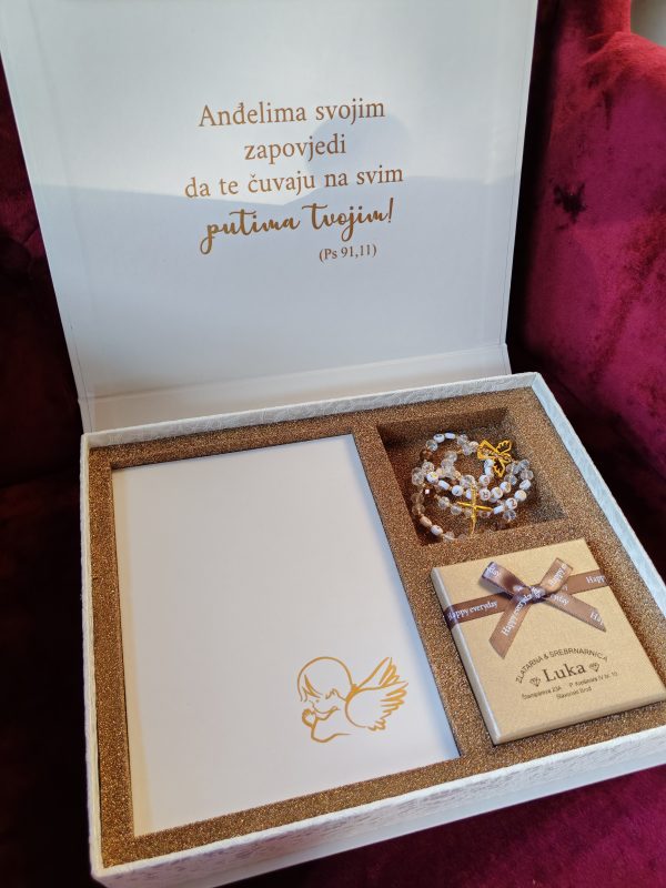 Kutija uspomena s krštenja - mala