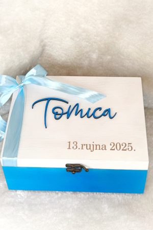 Drvena personalizirana kutija – Unikatni poklon s dušom