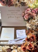 Kutija uspomena s krštenja - velika, personalizirana, kožna
