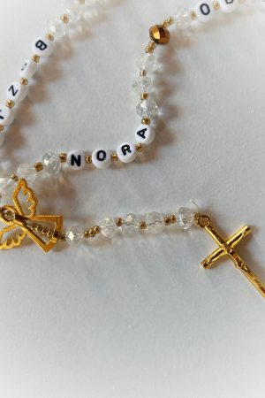 Personalizirana krunica - velika, zlatna